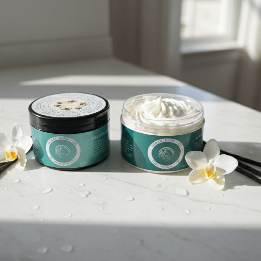 dioneglow Just Glow bodybutter skincare blackownbusiness whippedbodybutter
Bodycream
Bodybutter